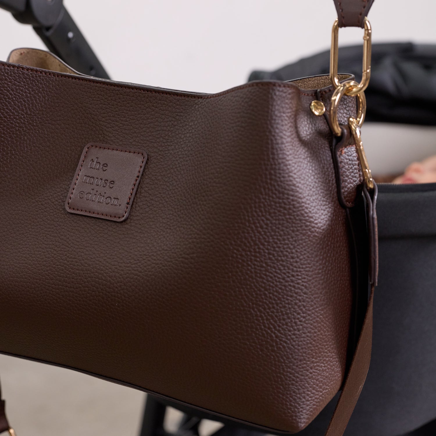 Cocoa Luxe Pram Caddy