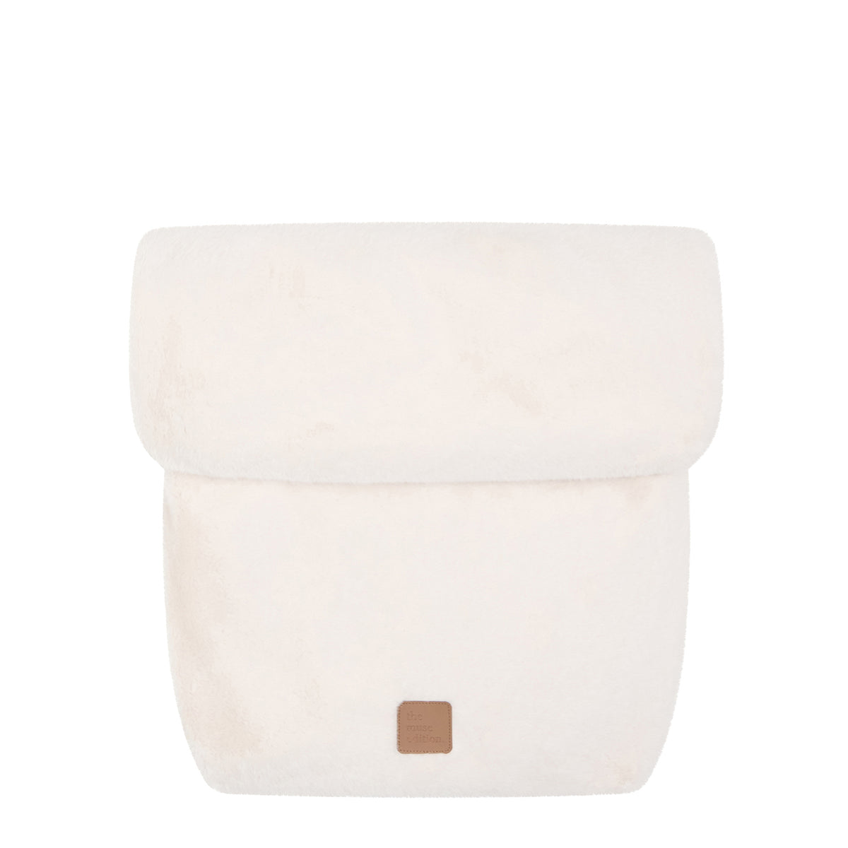 Natural Faux Fur Winter Pram Cosy Insert
