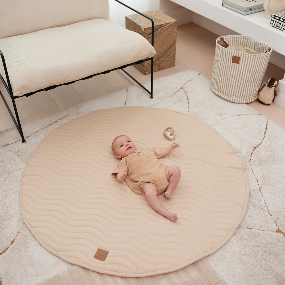 Natural play mat on sale