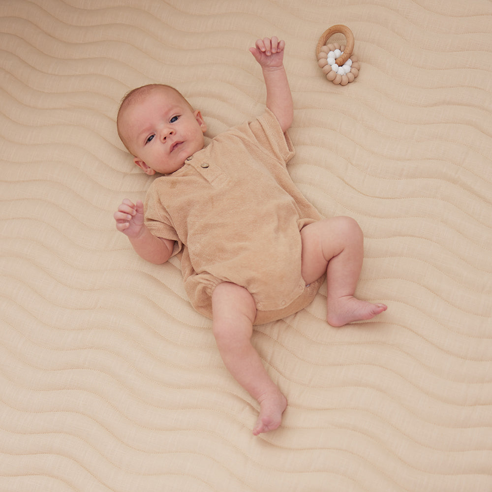 Natural Linen Baby Play Mat