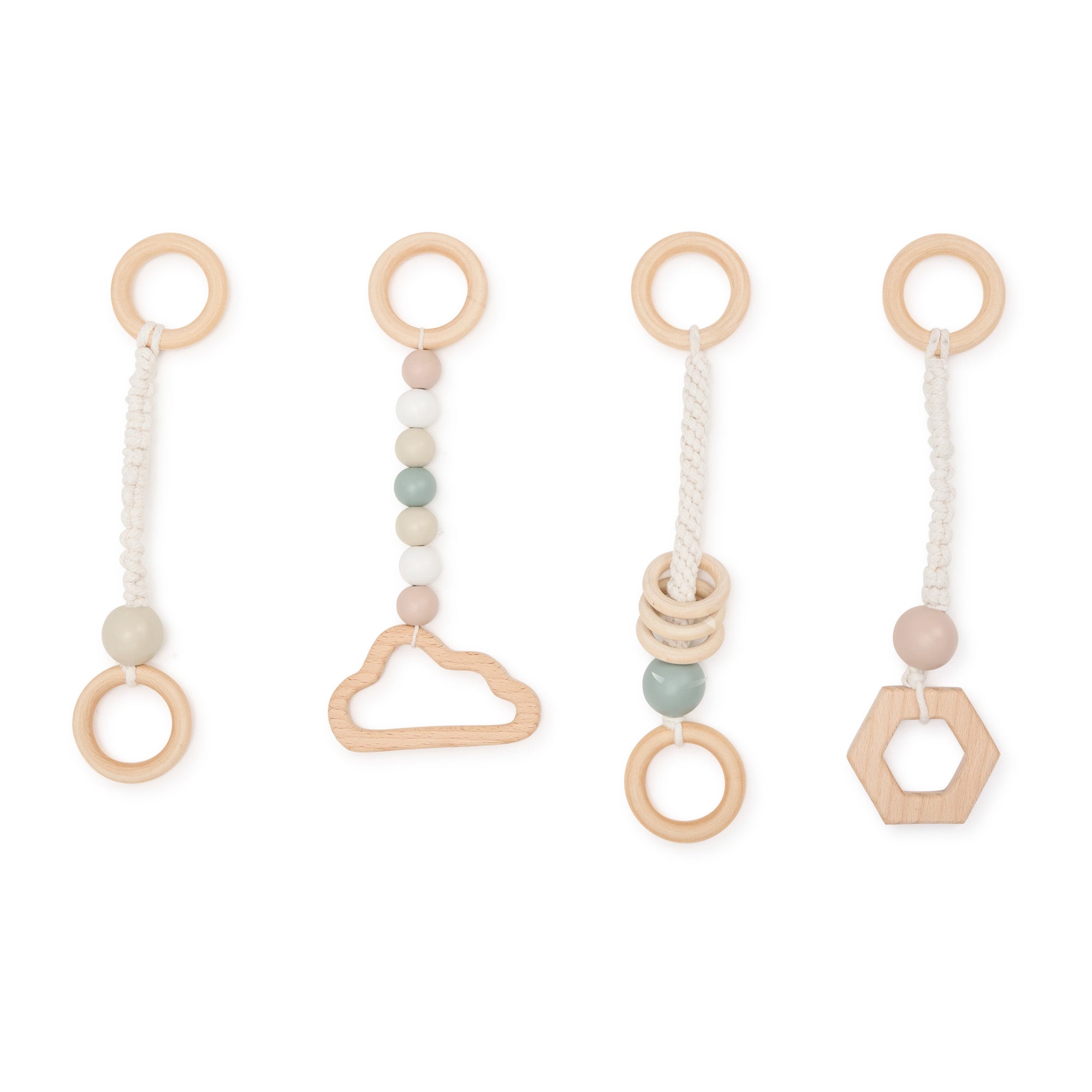 Wooden Play Gym Set