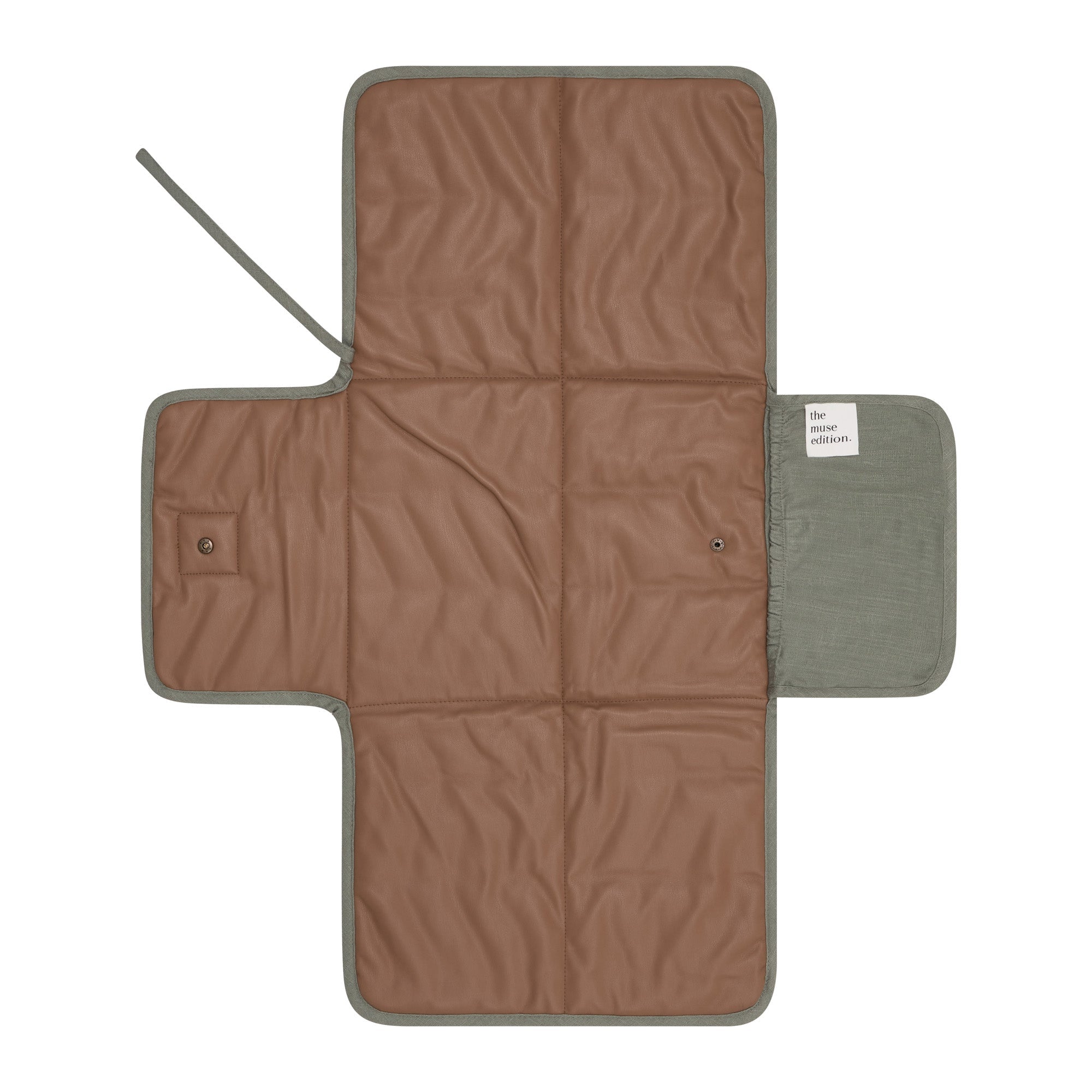 Sage Linen Change Mat