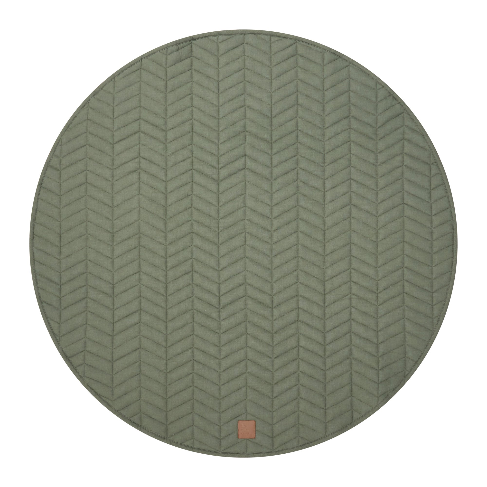 Sage Linen Baby Play Mat