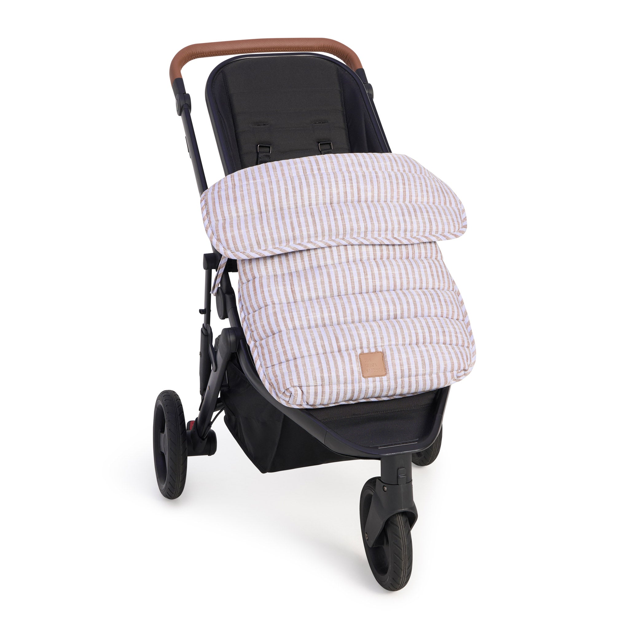 Sorano Stripe Linen Pram Cosy