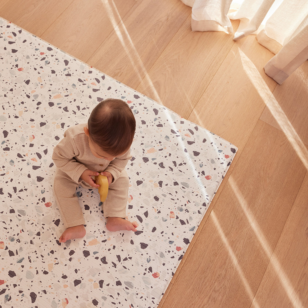 Large Foam Play Mat - Terrazzo/Weave