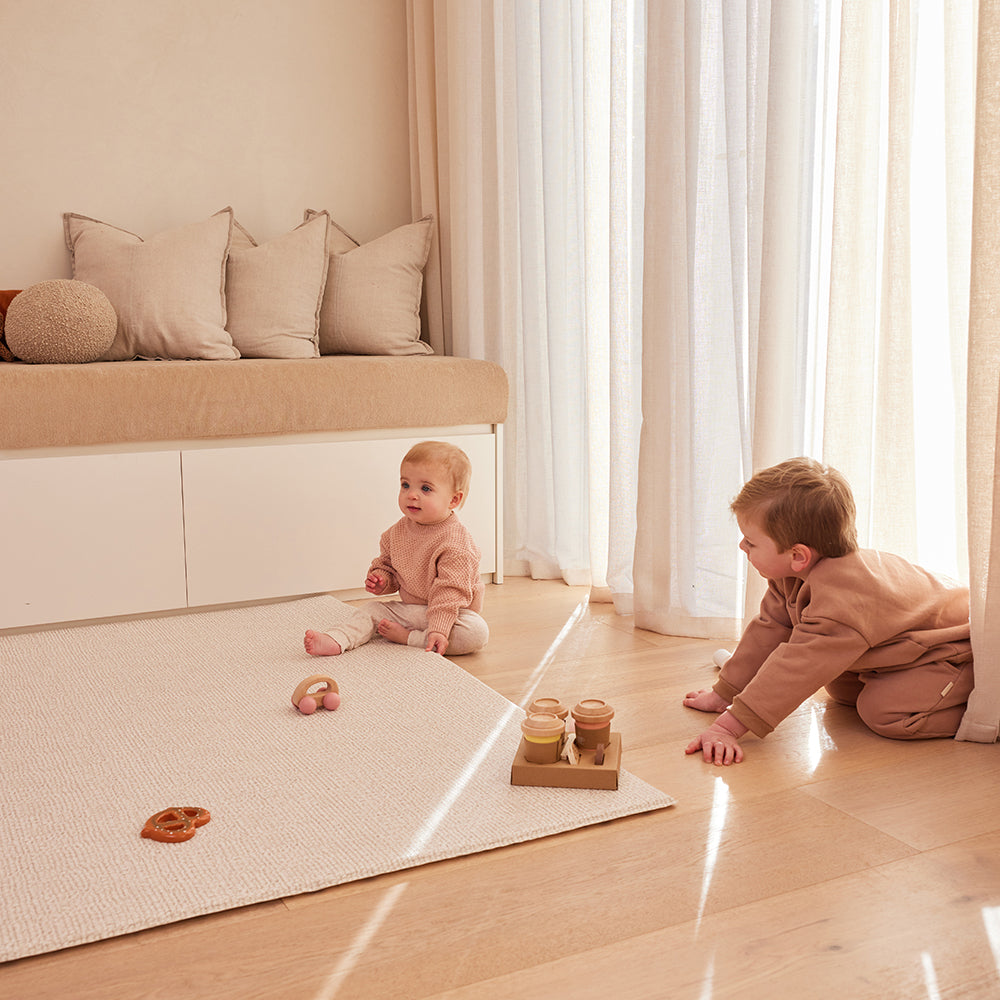 Large Foam Play Mat - Terrazzo/Weave