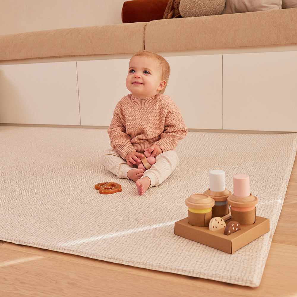 Large Foam Play Mat Terrazzo/Weave