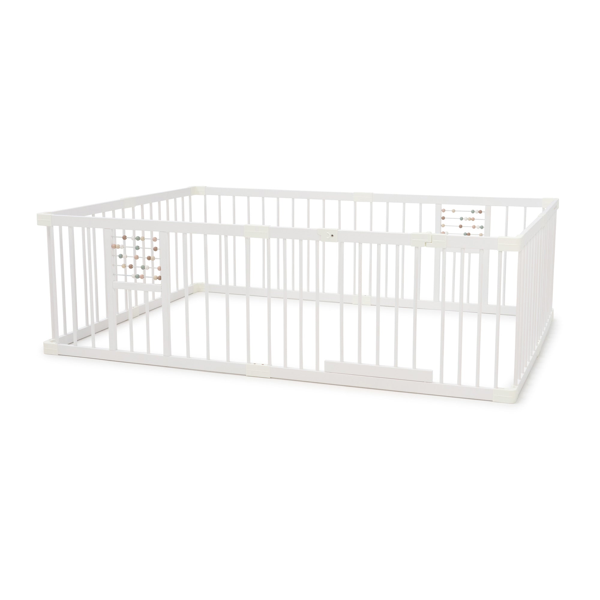 White Wooden Baby Play Pen