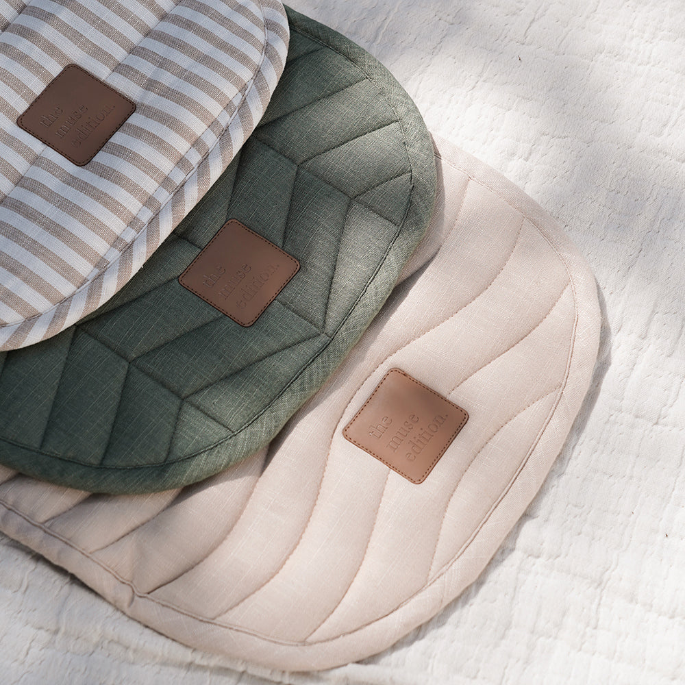 Close up of Quilted Pram Liners