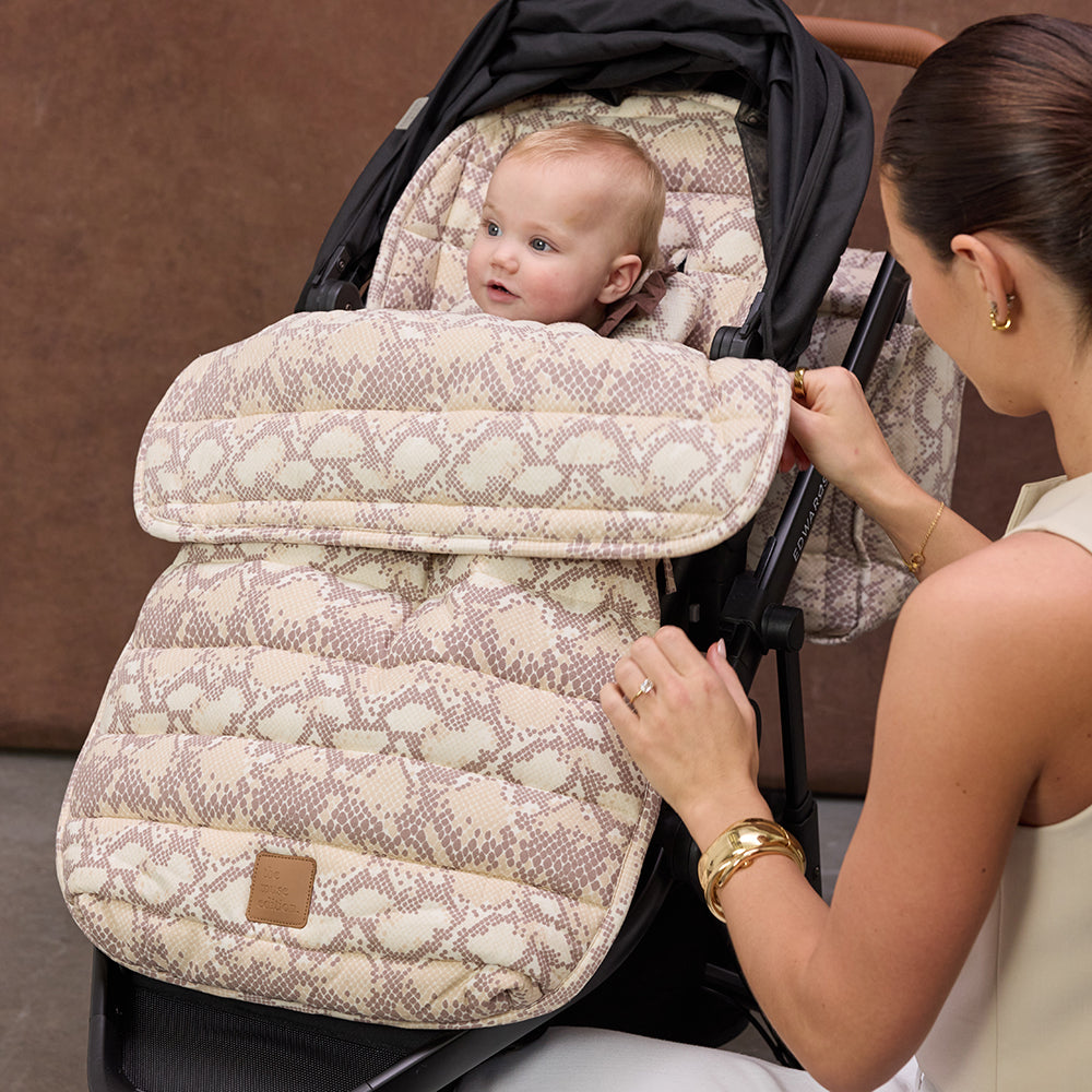 Linen Pram Cosy