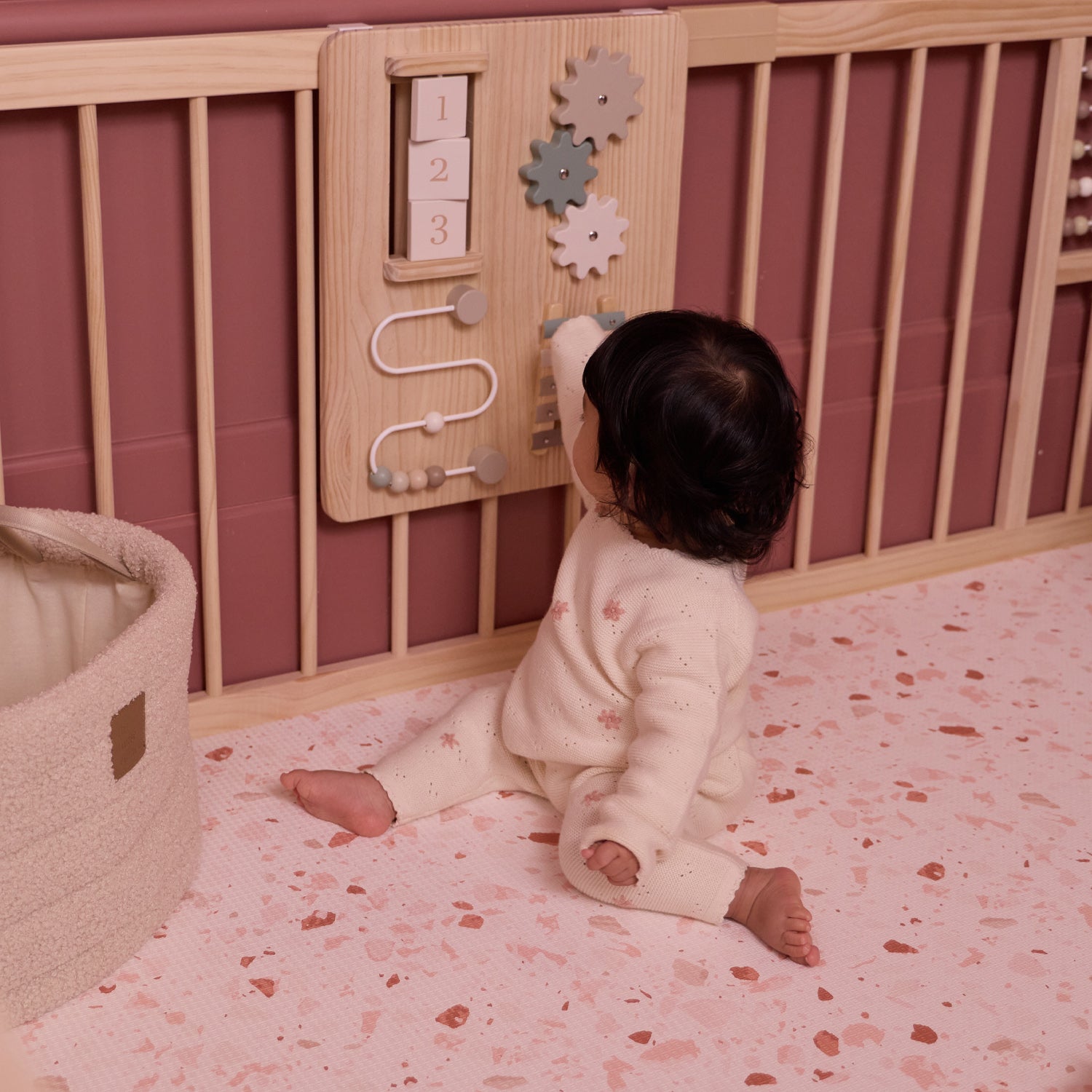 Wooden Montessori Busy Board