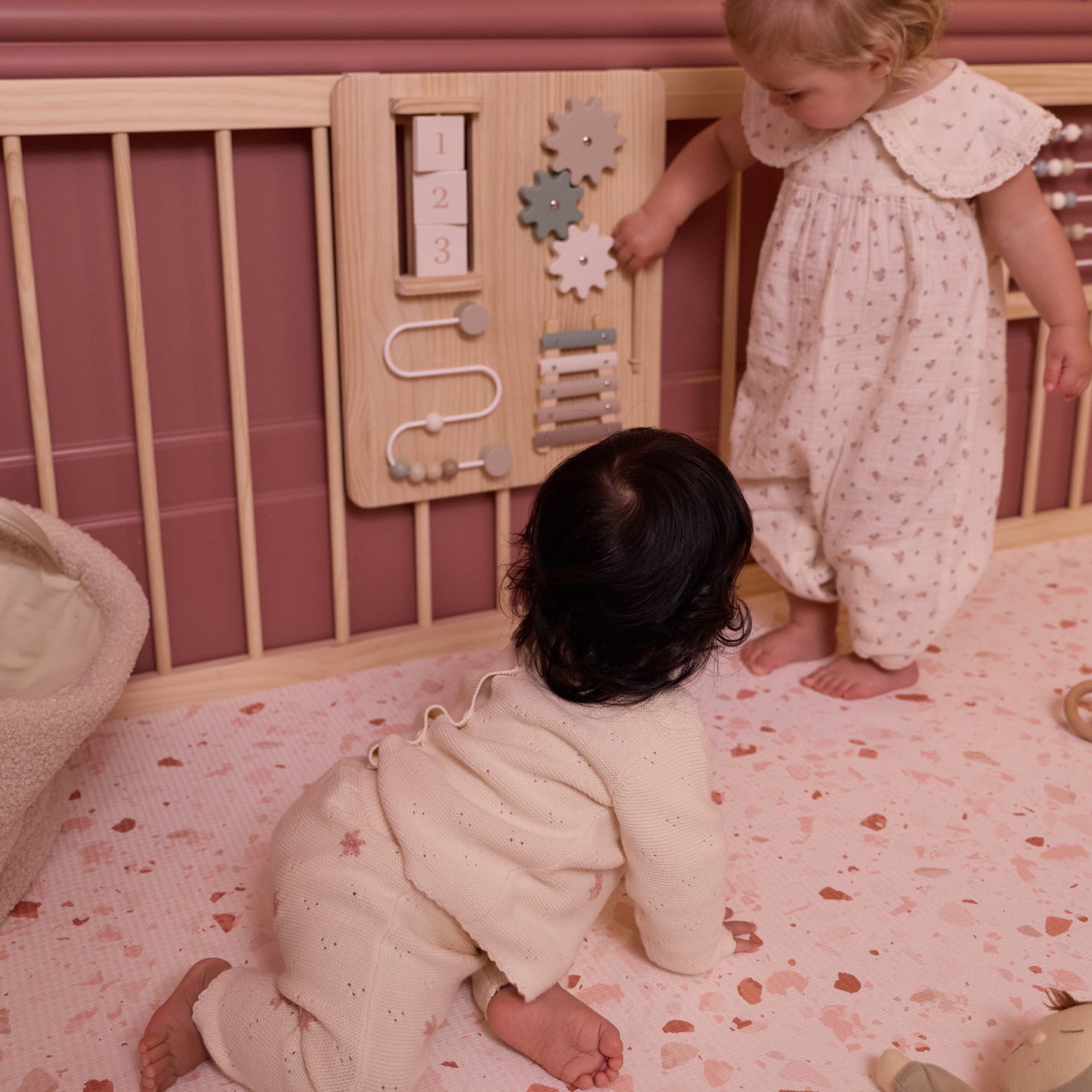 Wooden Montessori Busy Board