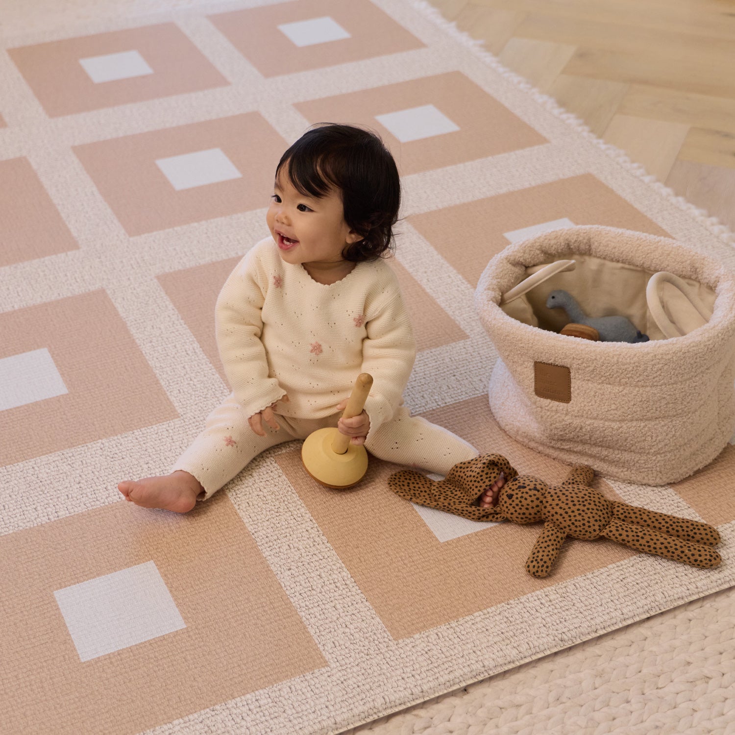 Large Foam Play Mat - Sky Check/Arch