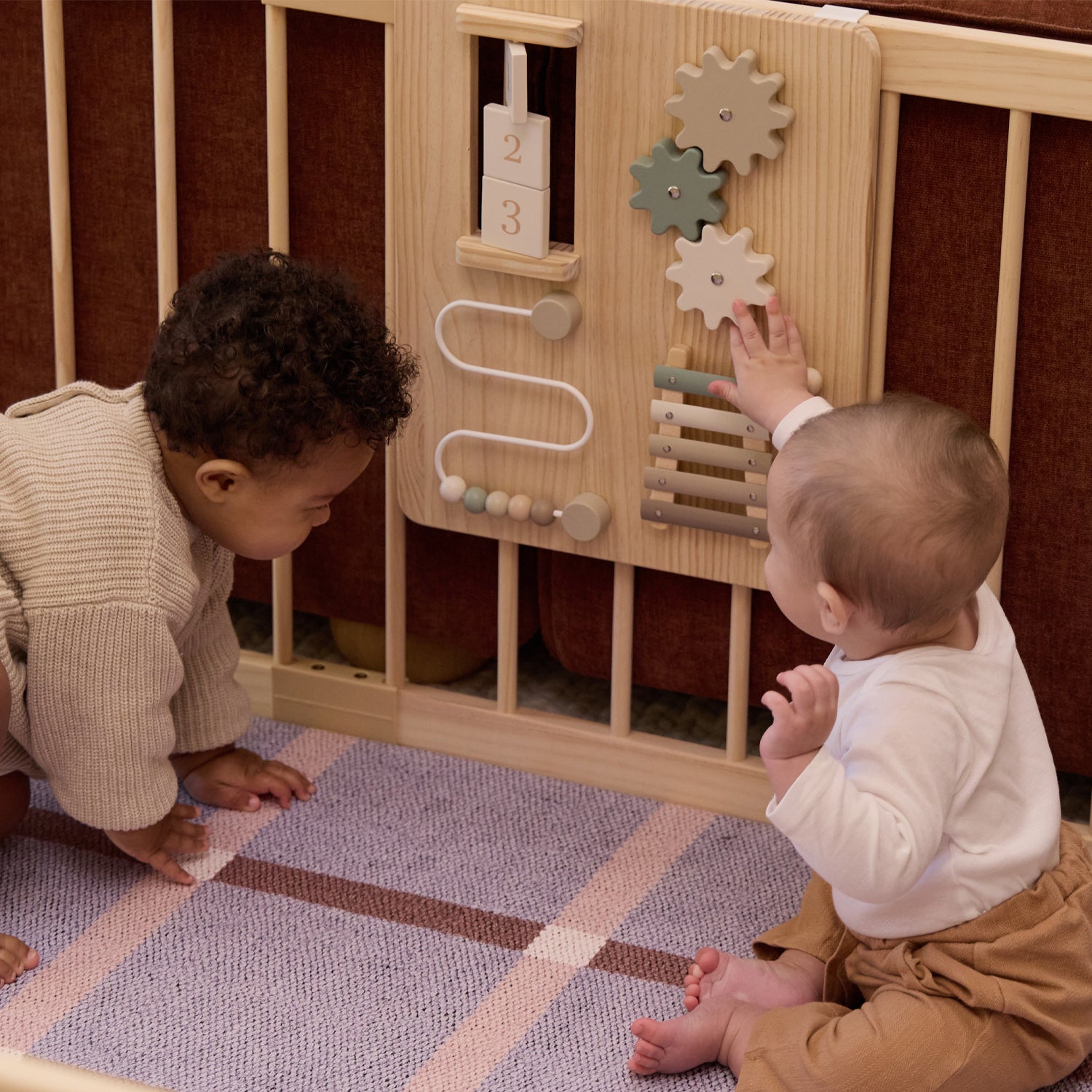 Wooden Montessori Busy Board
