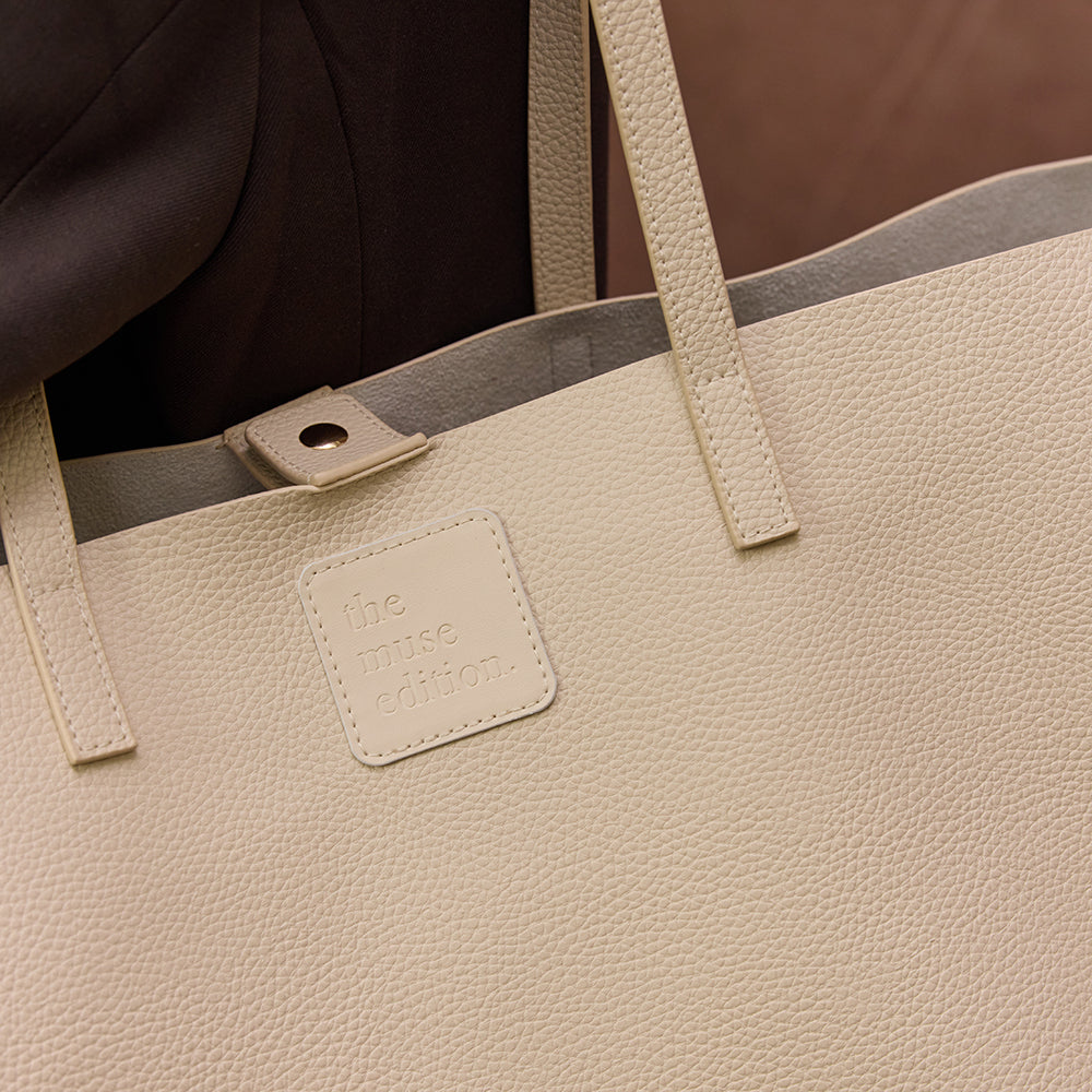 Almond Luxe Duo Convertible Bag