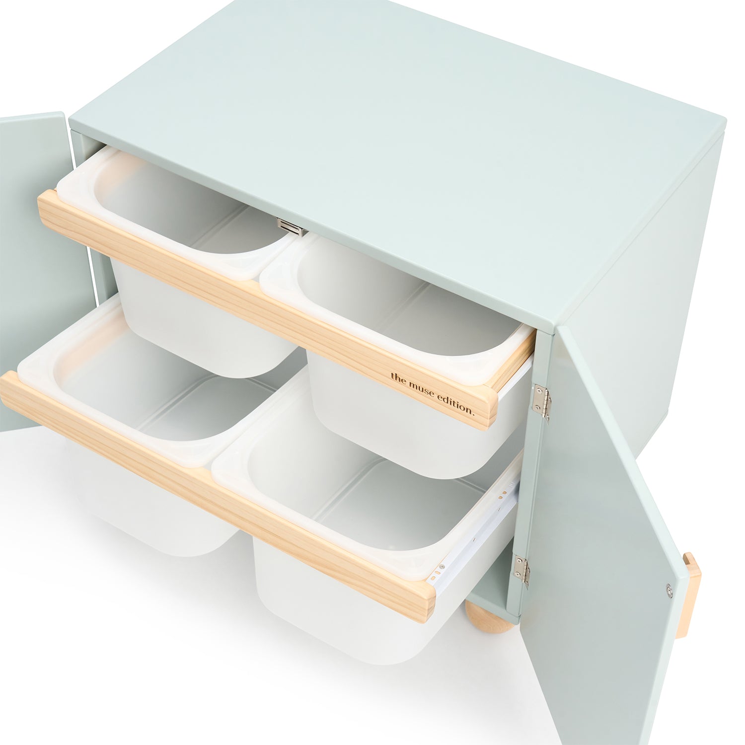 Aloe Wooden Toy Storage Cabinet