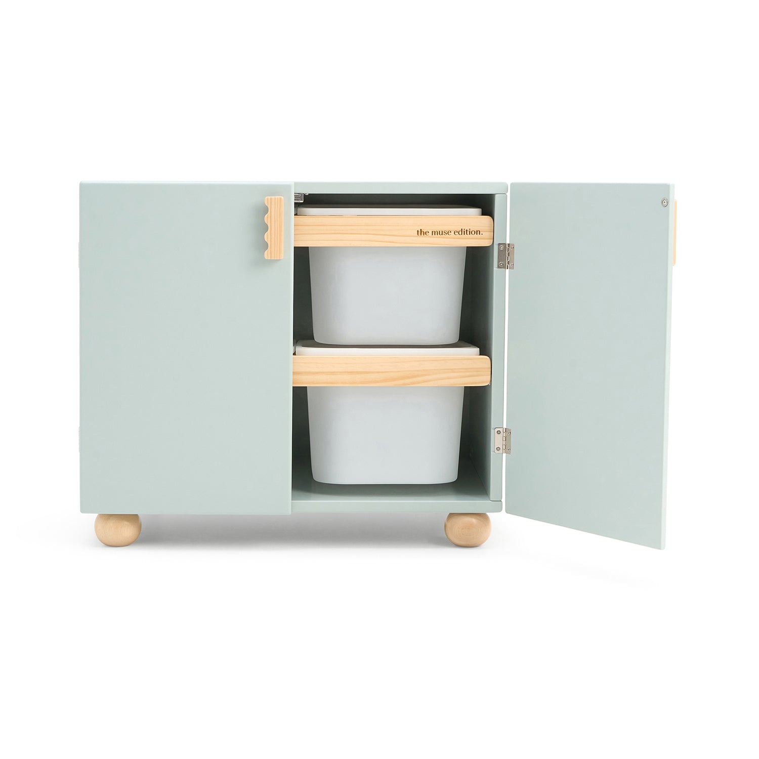 Aloe Wooden Toy Storage Cabinet