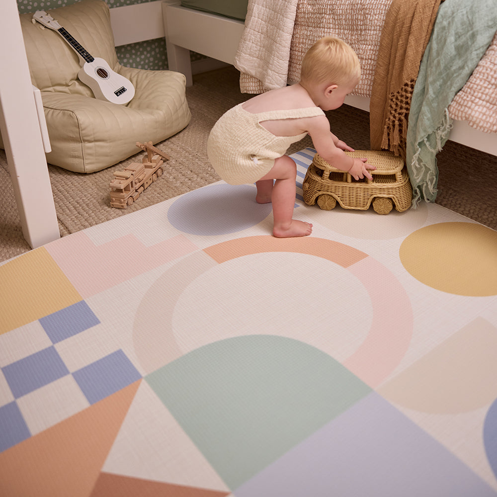 Large Foam Play Mat Bauhaus/Weave