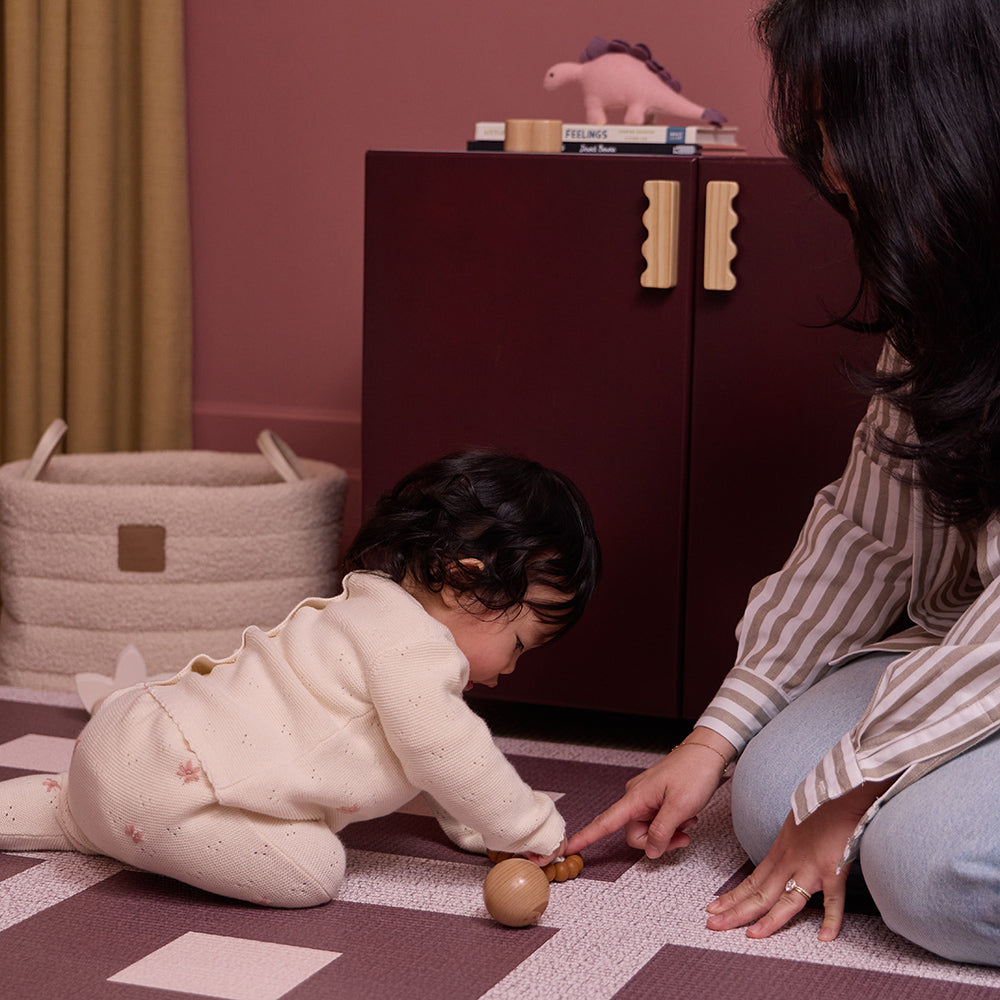Berry Wooden Toy Storage Cabinet