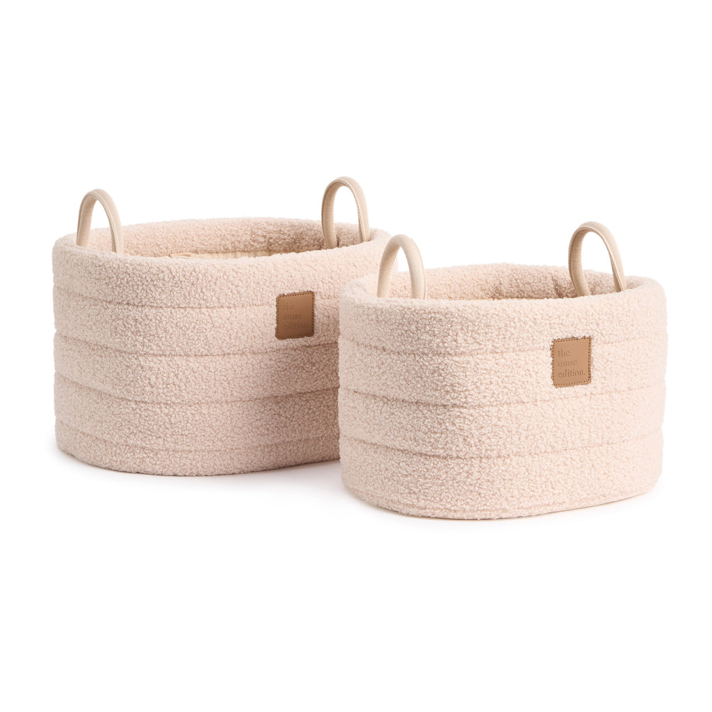 Biscuit Nappy Caddy and Storage Set