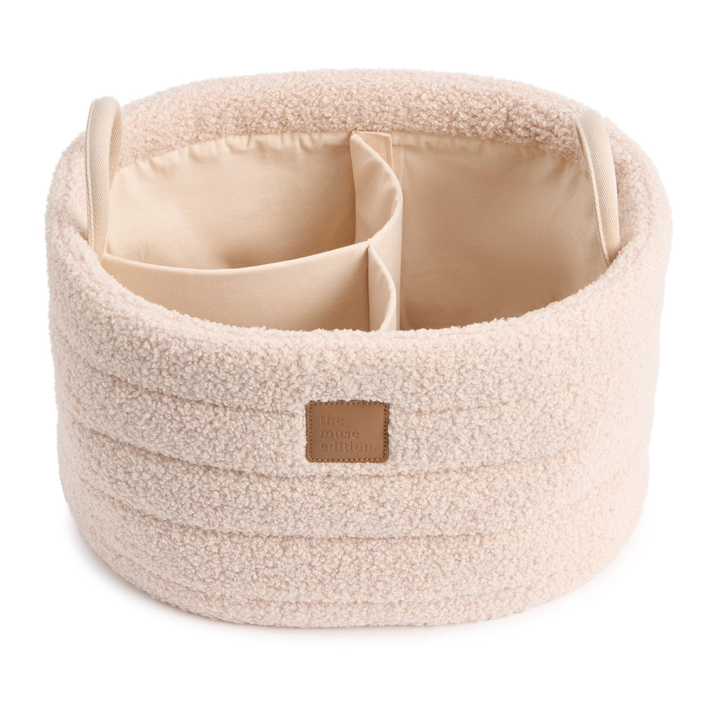 Biscuit Nappy Caddy and Storage Set