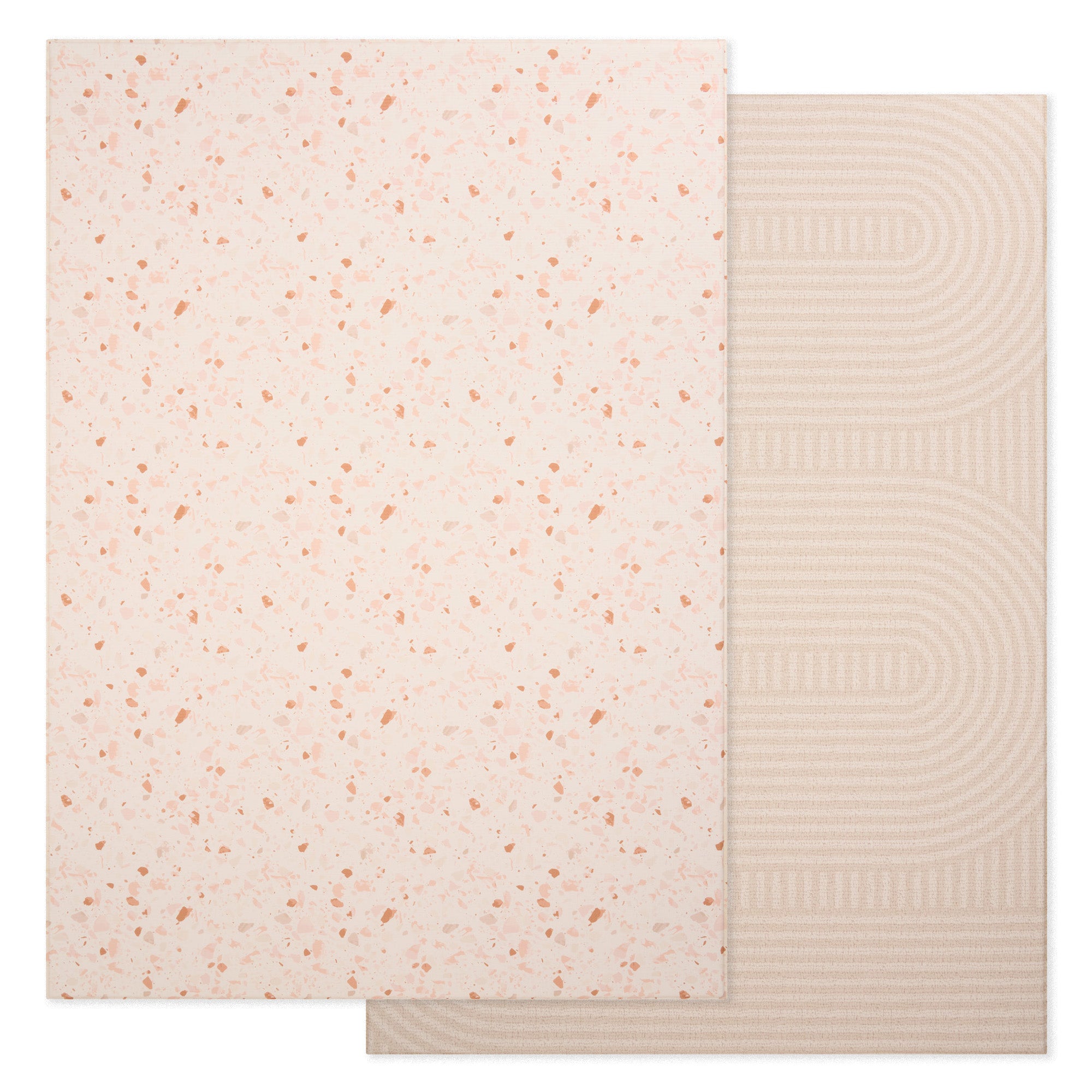 Large Foam Play Mat - Blush Terrazzo/Arch