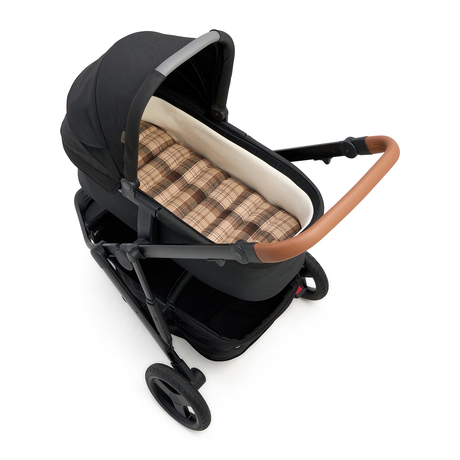 Chocolate Check Universal Bassinet Liner