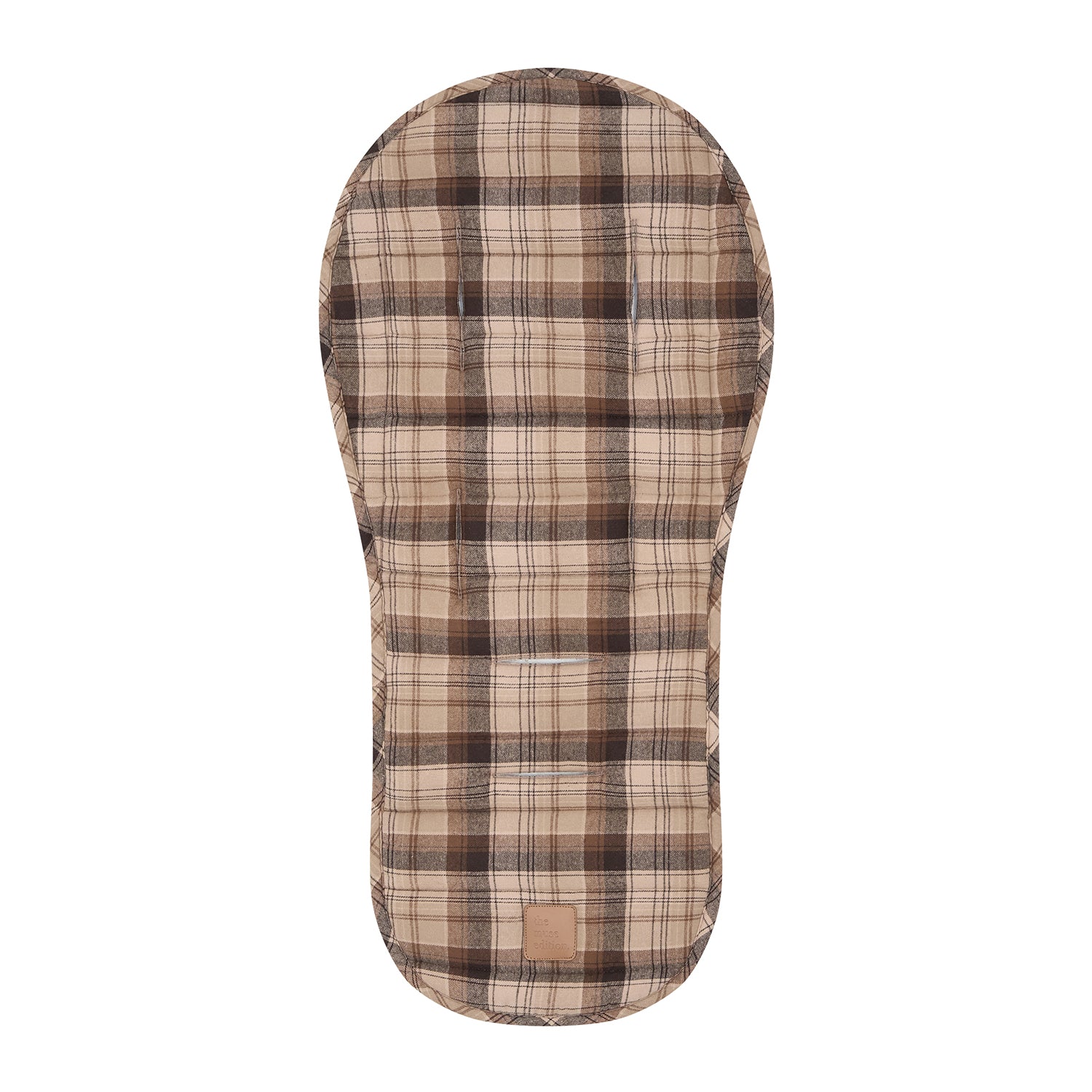 Chocolate Check Universal Pram Liner