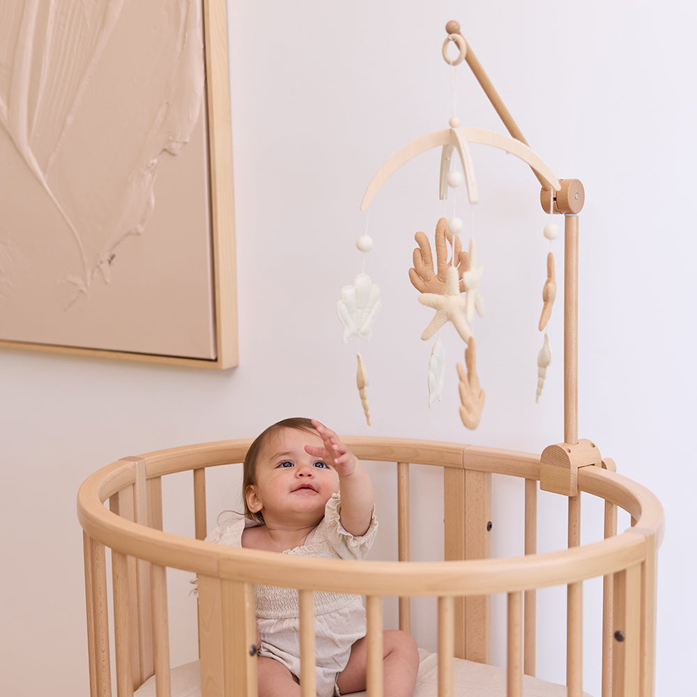 Wooden Baby Mobile - Coastal