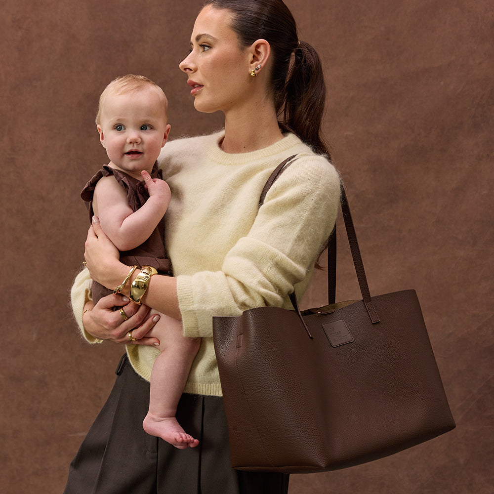 Cocoa Luxe Duo Convertible Bag