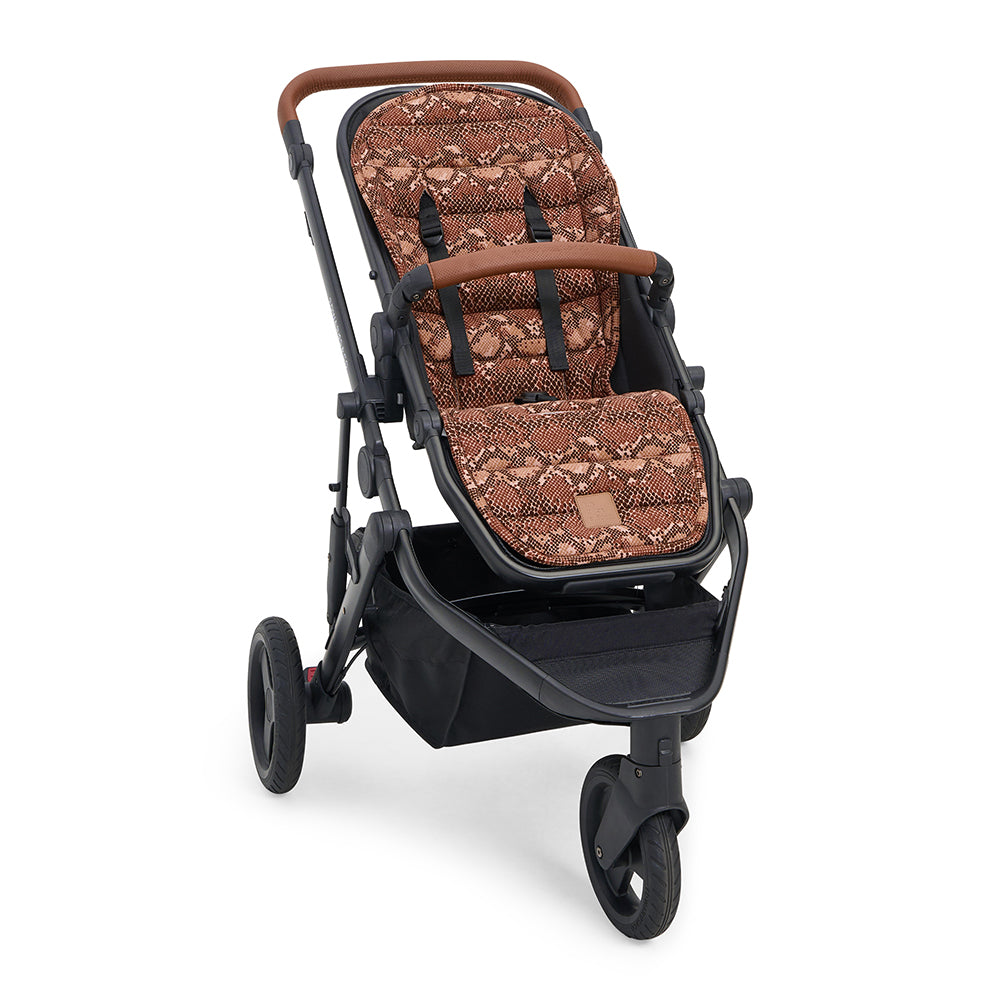 Cocoa Snake Universal Linen Pram Liner