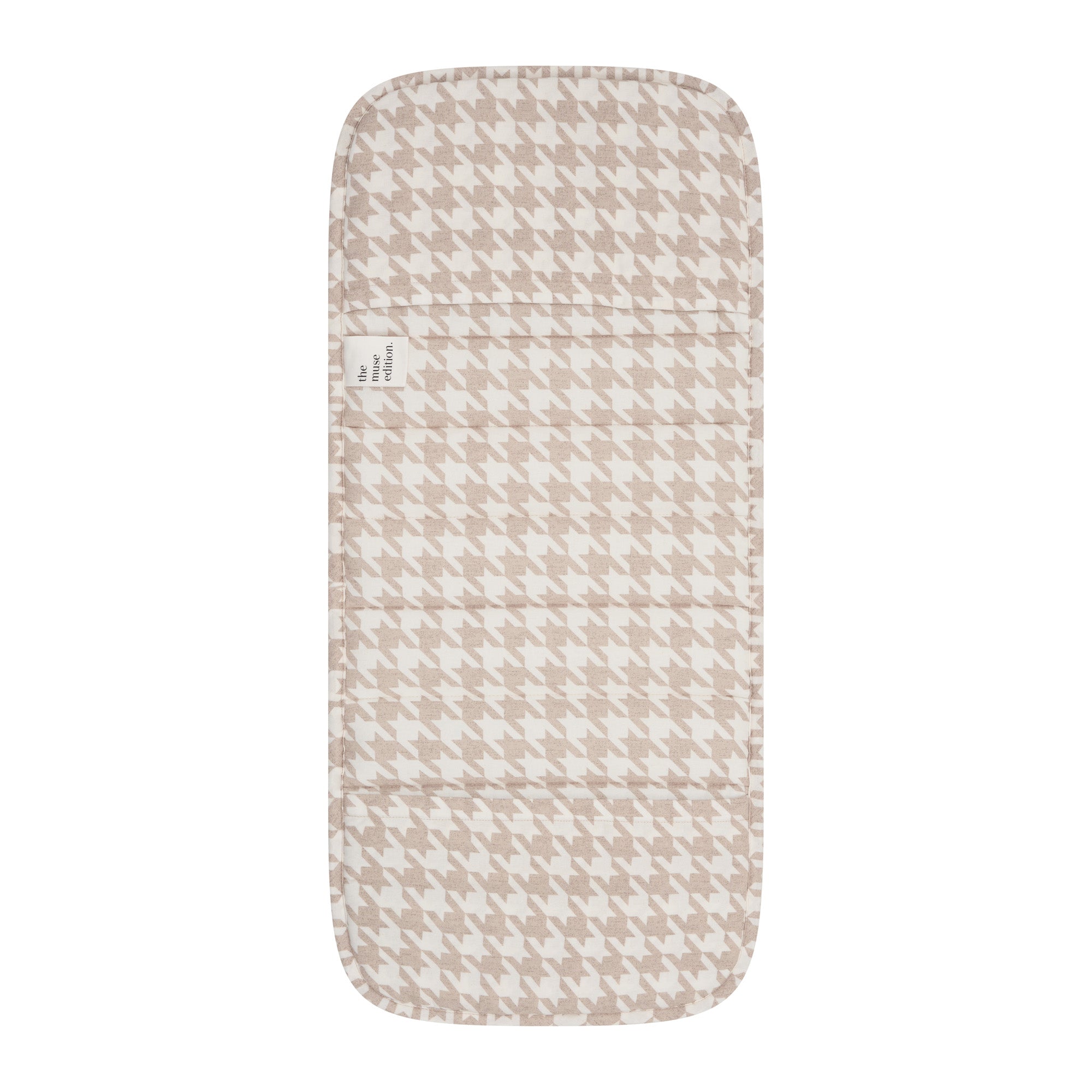 Houndstooth Universal Linen Bassinet Liner