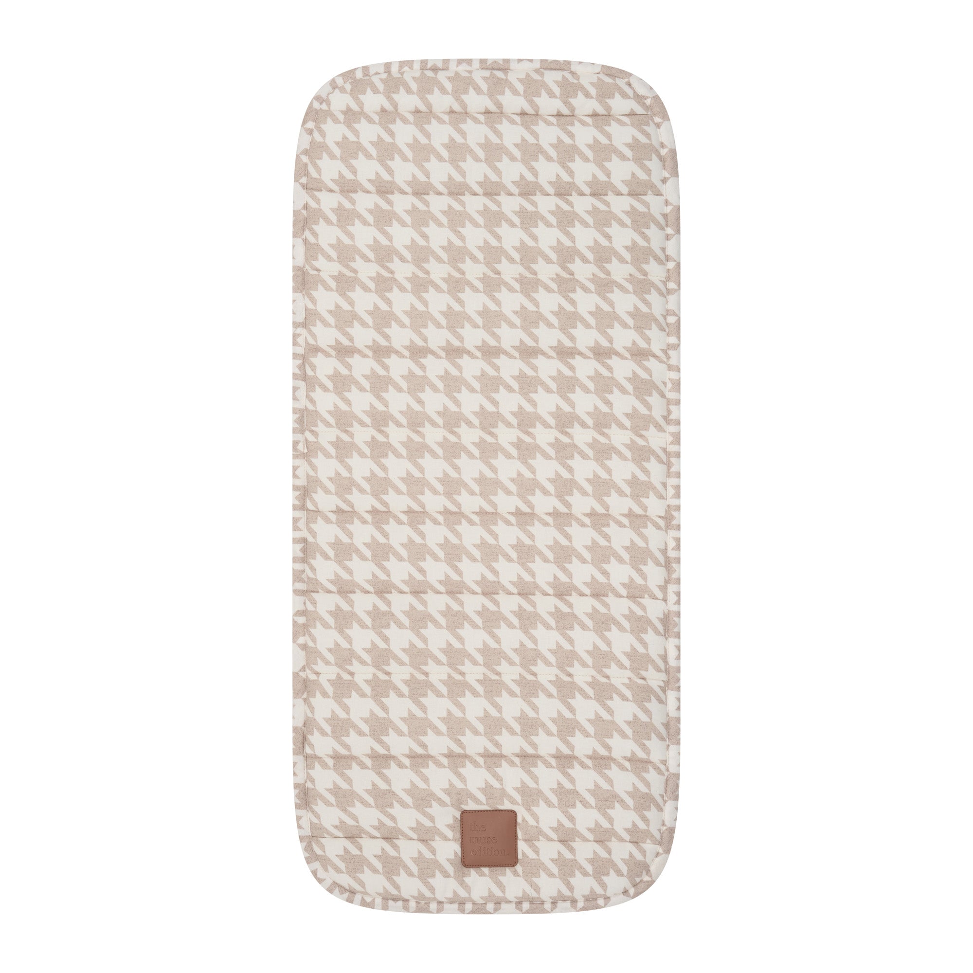 Houndstooth Universal Linen Bassinet Liner