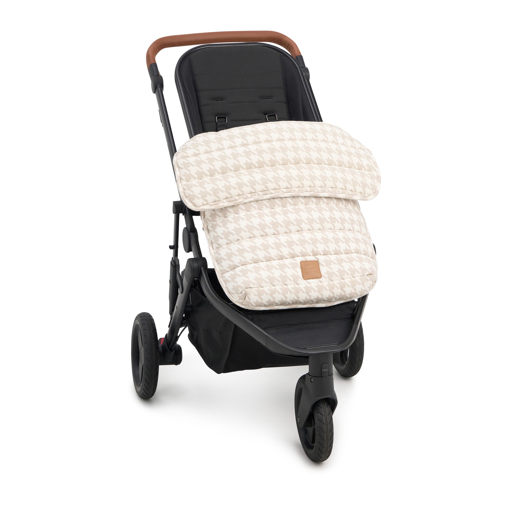 houndstooth bugaboos Houndstooth Linen Pram Cosy