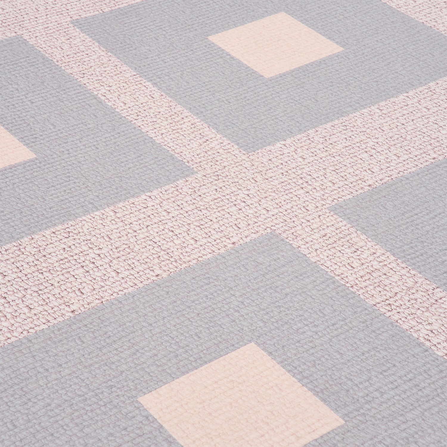 Large Foam Play Mat - Aloe Check/Arch