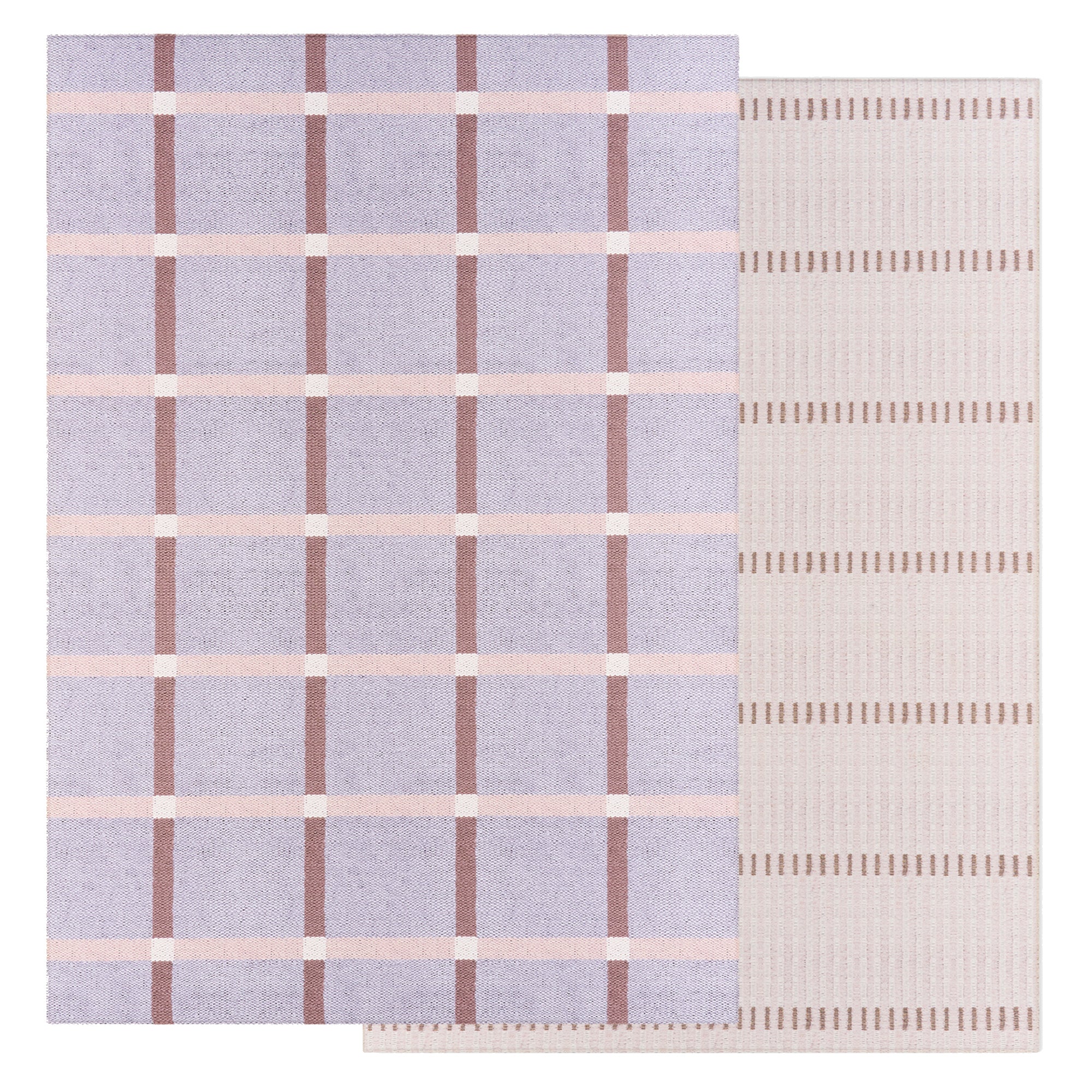 Large Foam Play Mat - Chambray Plaid/Loop