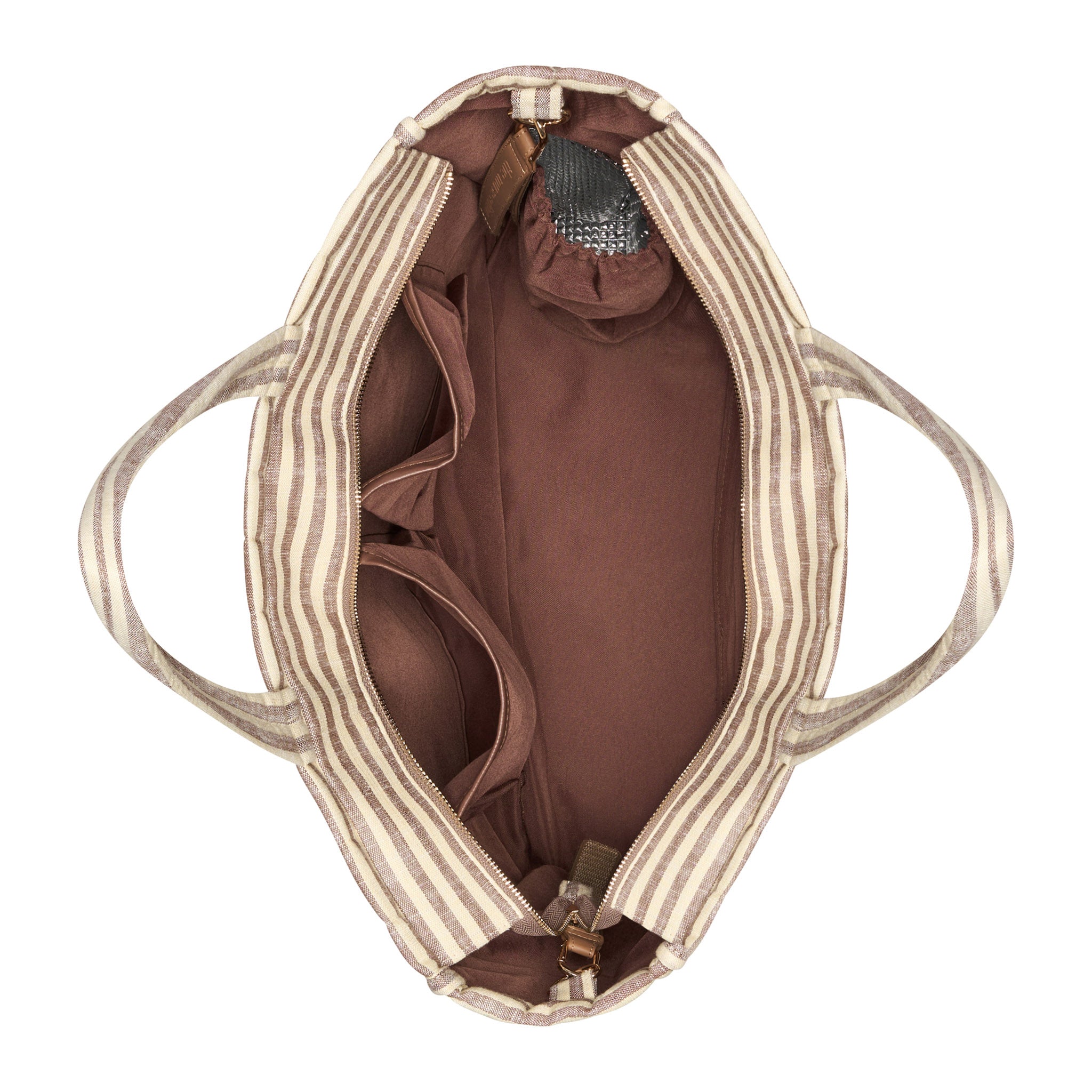Lemon Sorbet Stripe Muse Baby Bag