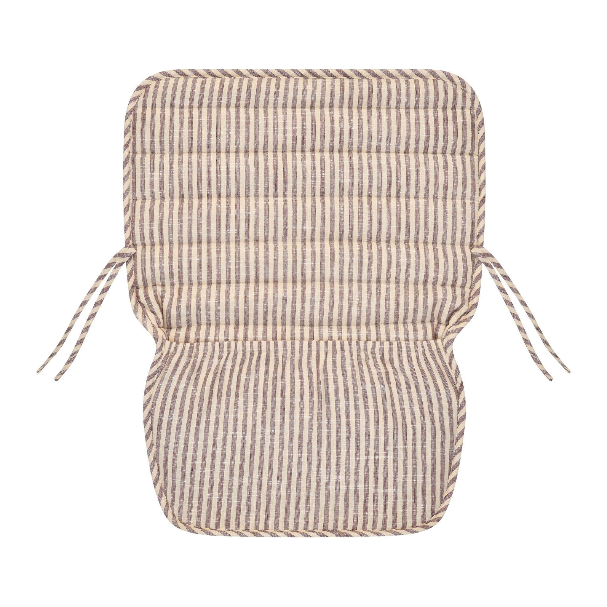 Lemon Sorbet Stripe Linen Pram Cosy