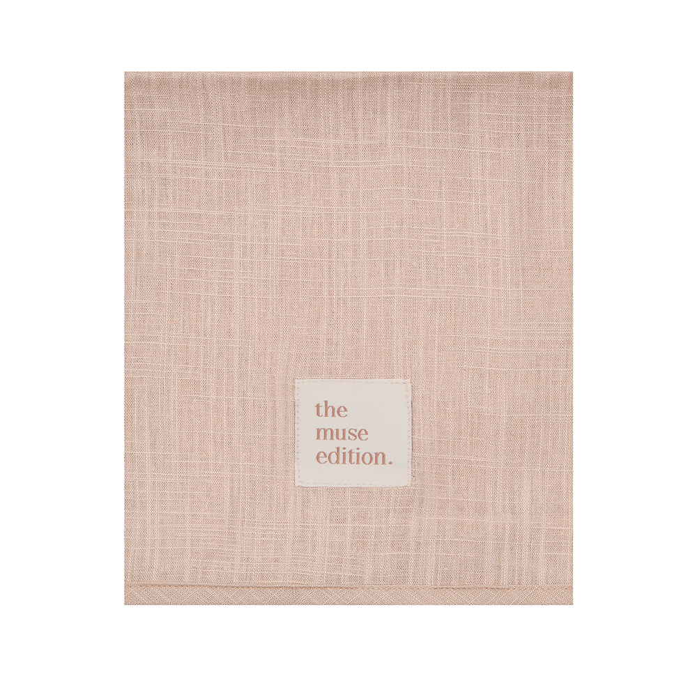 Natural Linen Baby Blanket