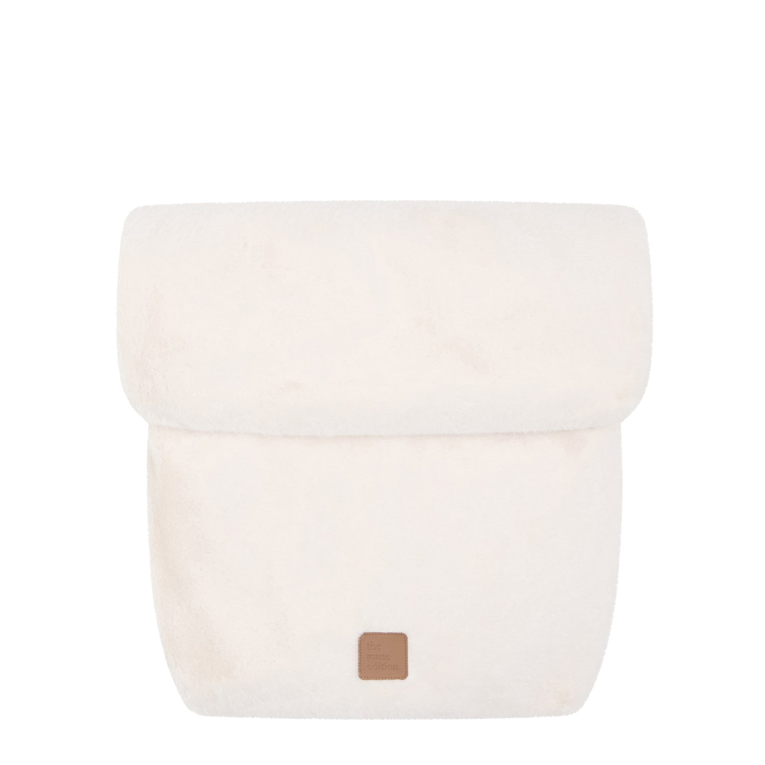 Natural Faux Fur Winter Pram Cosy Insert