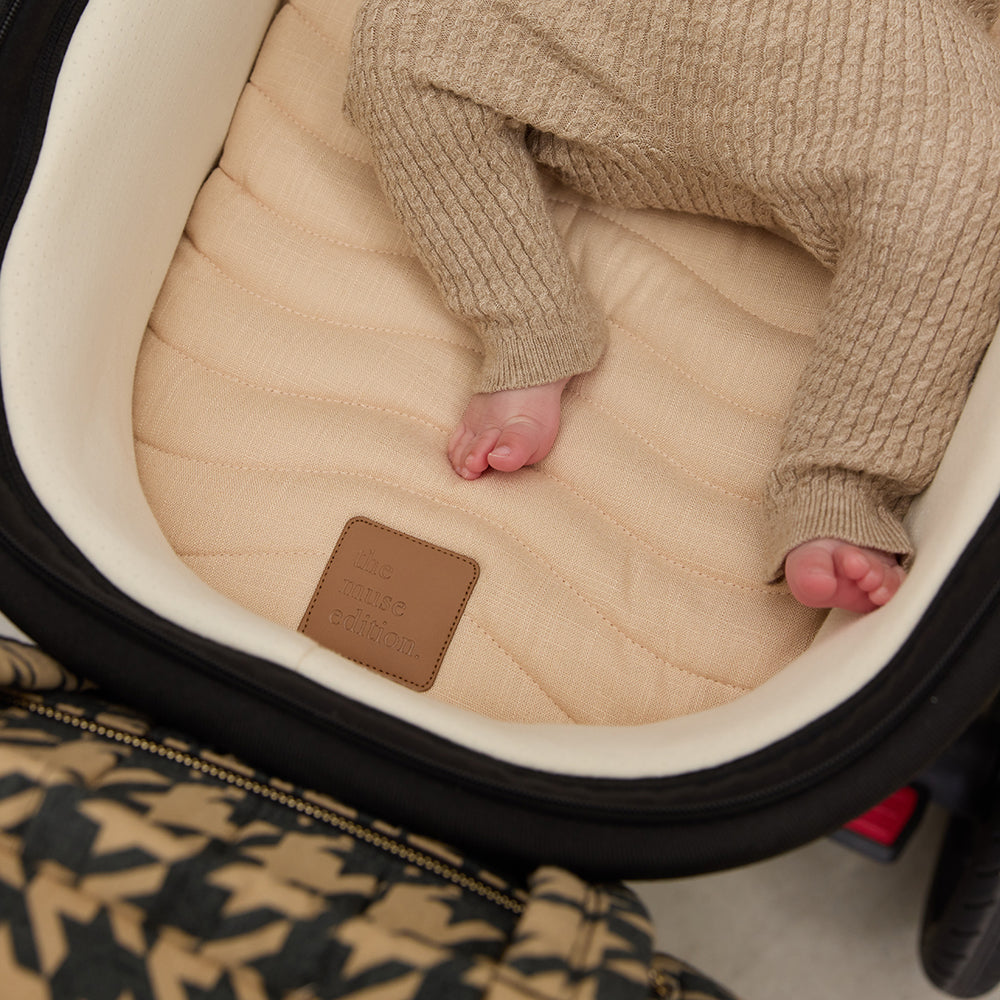 Natural Universal Linen Bassinet Liner