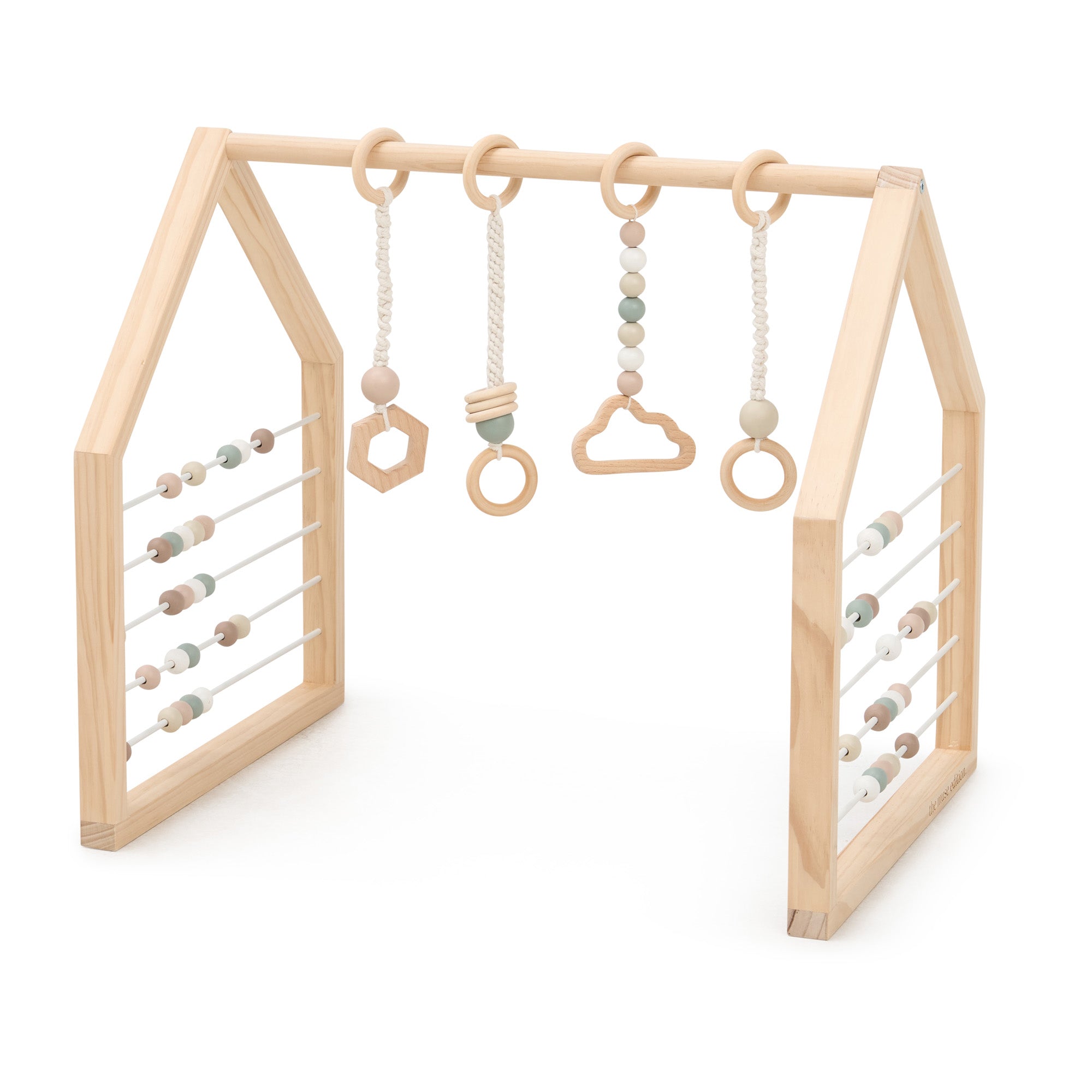 Wooden Play Gym Set
