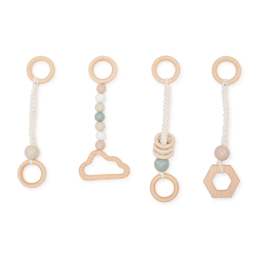 Wooden Play Gym Set