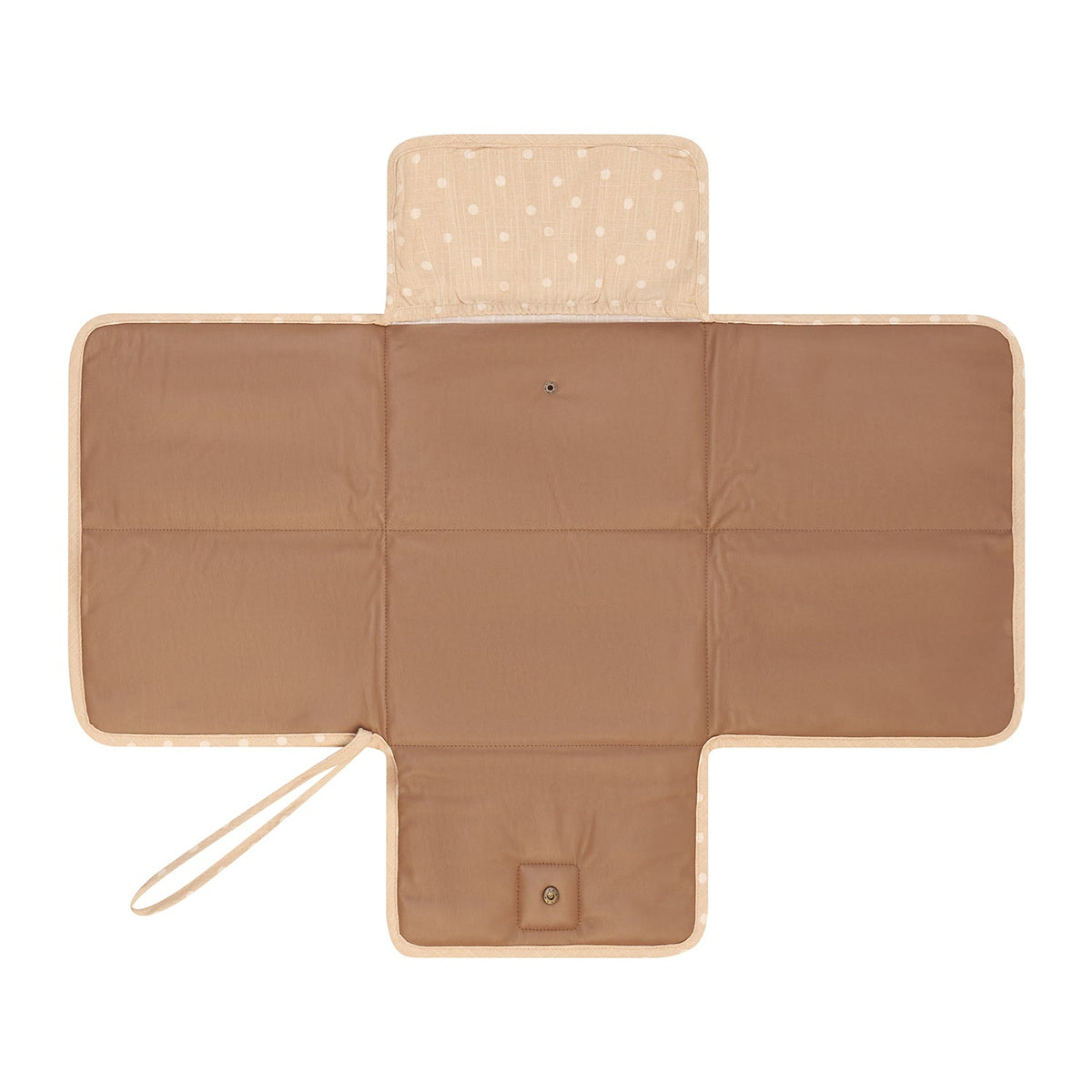 Natural Spot Linen Change Mat