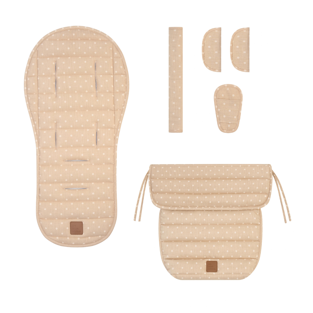 Natural Spot Pram Bundle