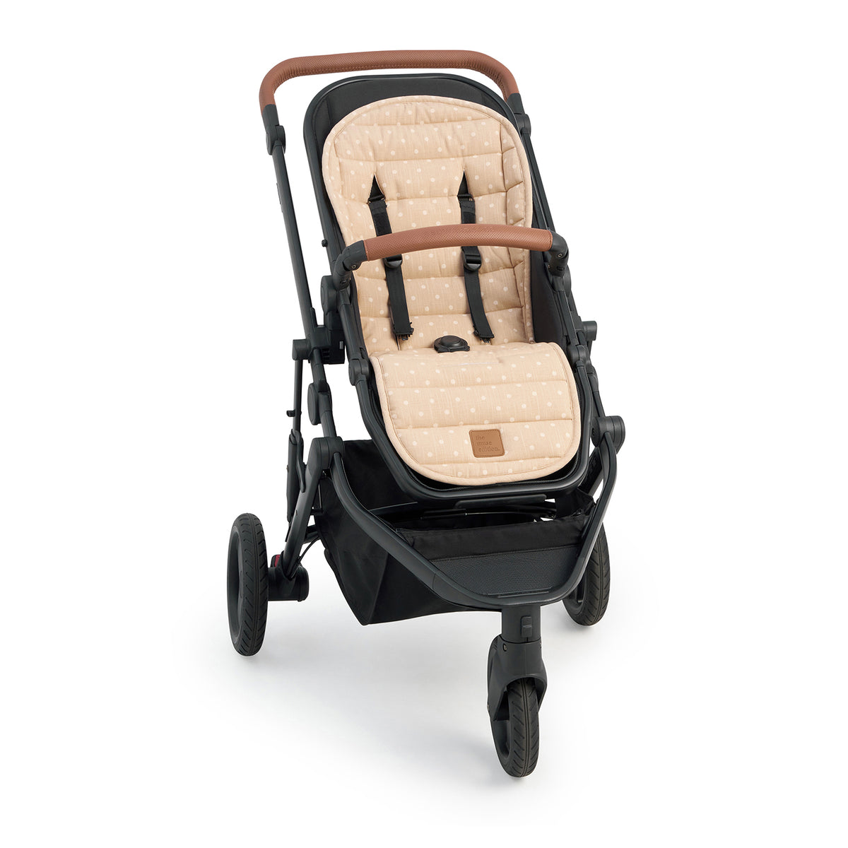 Natural Spot Universal Linen Pram Liner