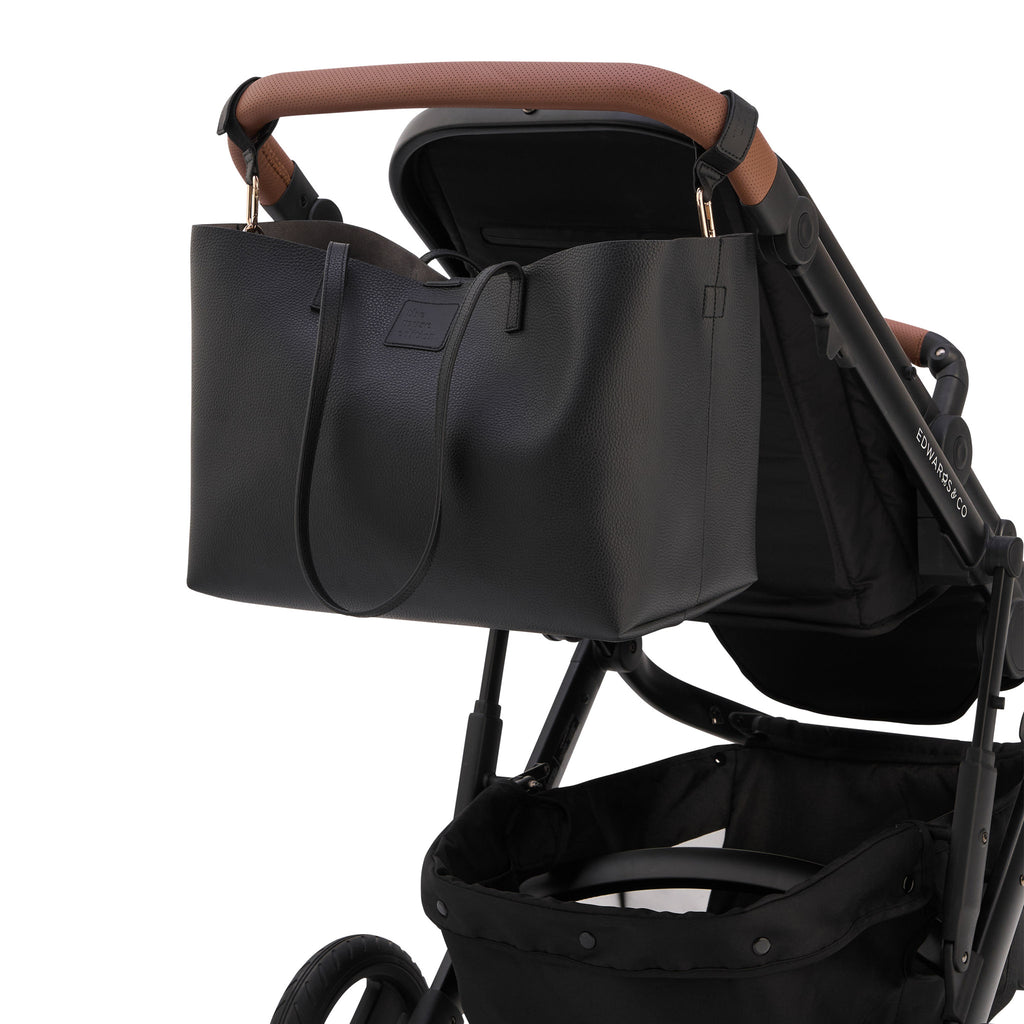 Noir Luxe Duo Convertible Bag