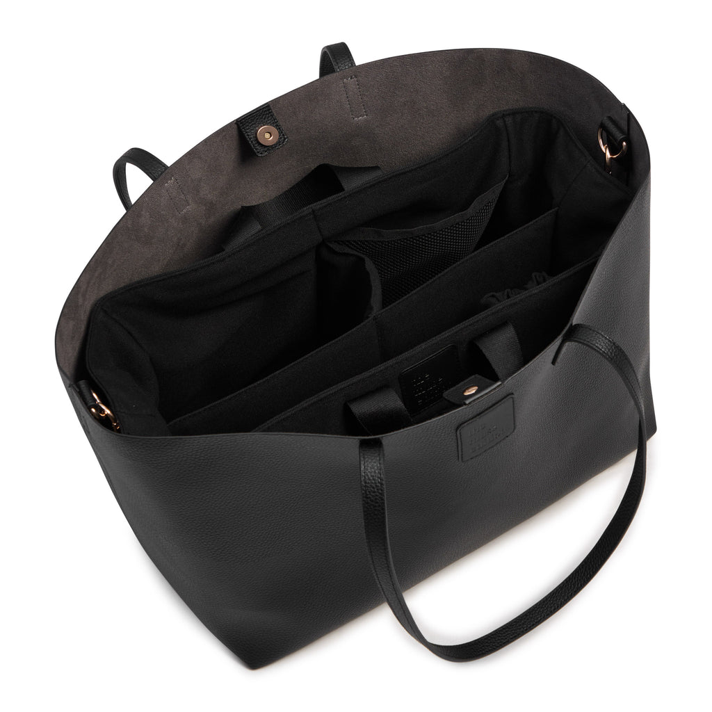 Noir Luxe Duo Convertible Bag