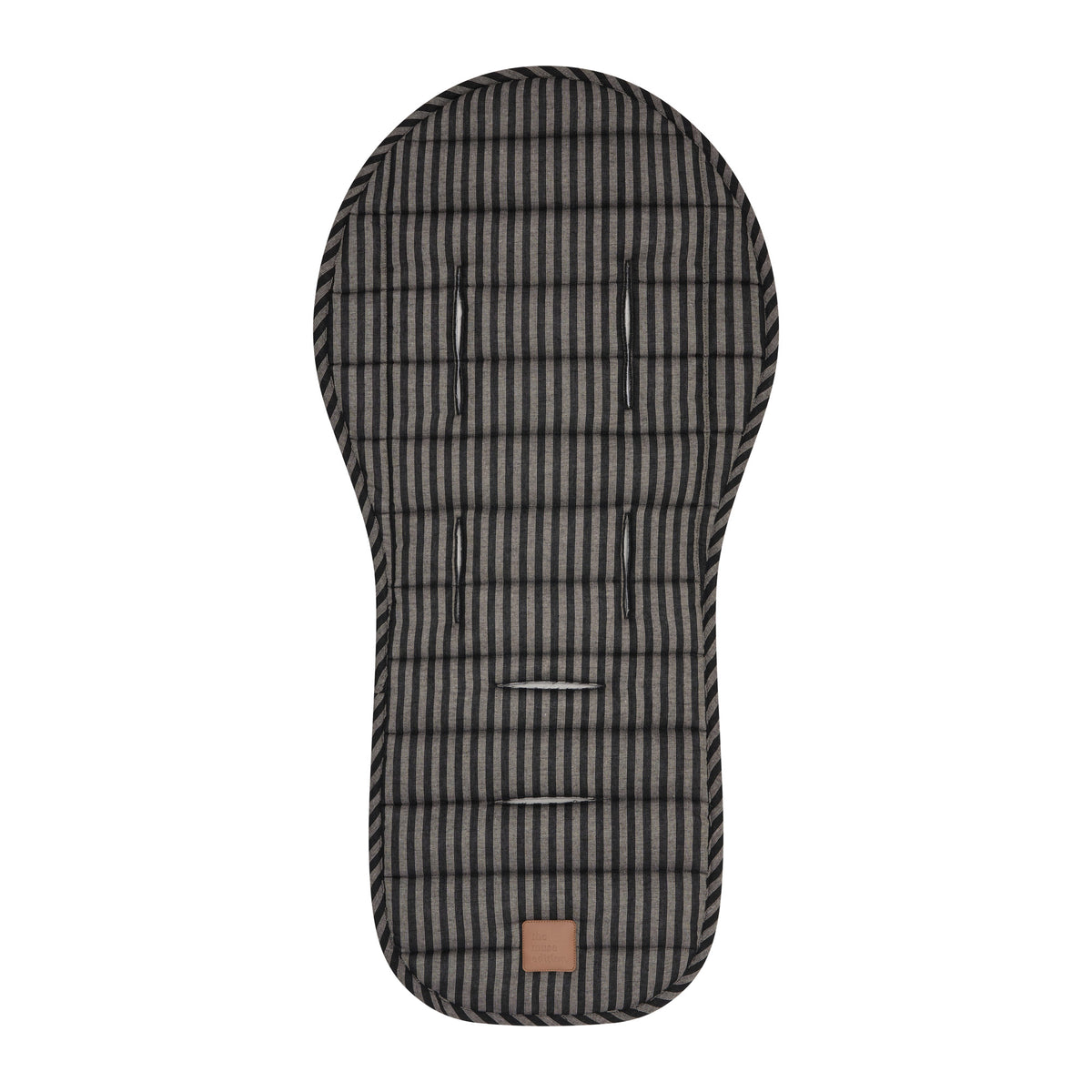 Noir Stripe Universal Linen Pram Liner – The Muse Edition