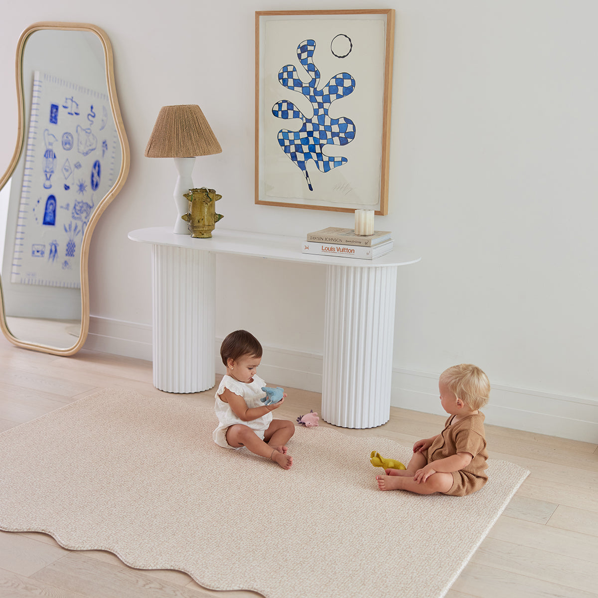 The WriggleMat - Foam Play Mat - Pebble/Wild